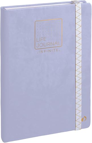 Quo Vadis Infinite 21 2371010Q - Cuaderno elástico (5.9 x 8.3 in), color morado