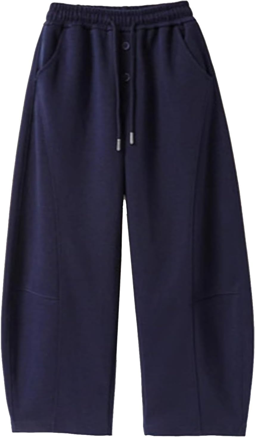 IWIHMIV Girls Loose Fit Sweatpants Fleece Lined Winter Warm Jogger Pant with Pockets Elastic Waist Athletic Joggers
