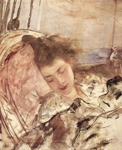 Pintura en lienzo de Henri Gervex, poster artístico clásico de gran tamaño 60x90cm
