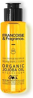 Francoise K-beauty cold pressed Unrefined Virgin Jojoba Oil Ampoule for face Organic 100% pure Oil for Moisturizing, Natural, Itchy Relief, Eczema, Sensitive Skin Care (Jojoba Oil Ampoule 1.6fl oz)
