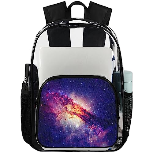 Sac à dos Galaxy Space transparent : fini le désordre à l'école