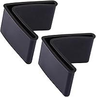 Vista 1 de Fuoequl Protector de marco de cama Guards 1-1/2 "x 1-1/2" Borde esquina End Covers/Caps Bed Frame Caps