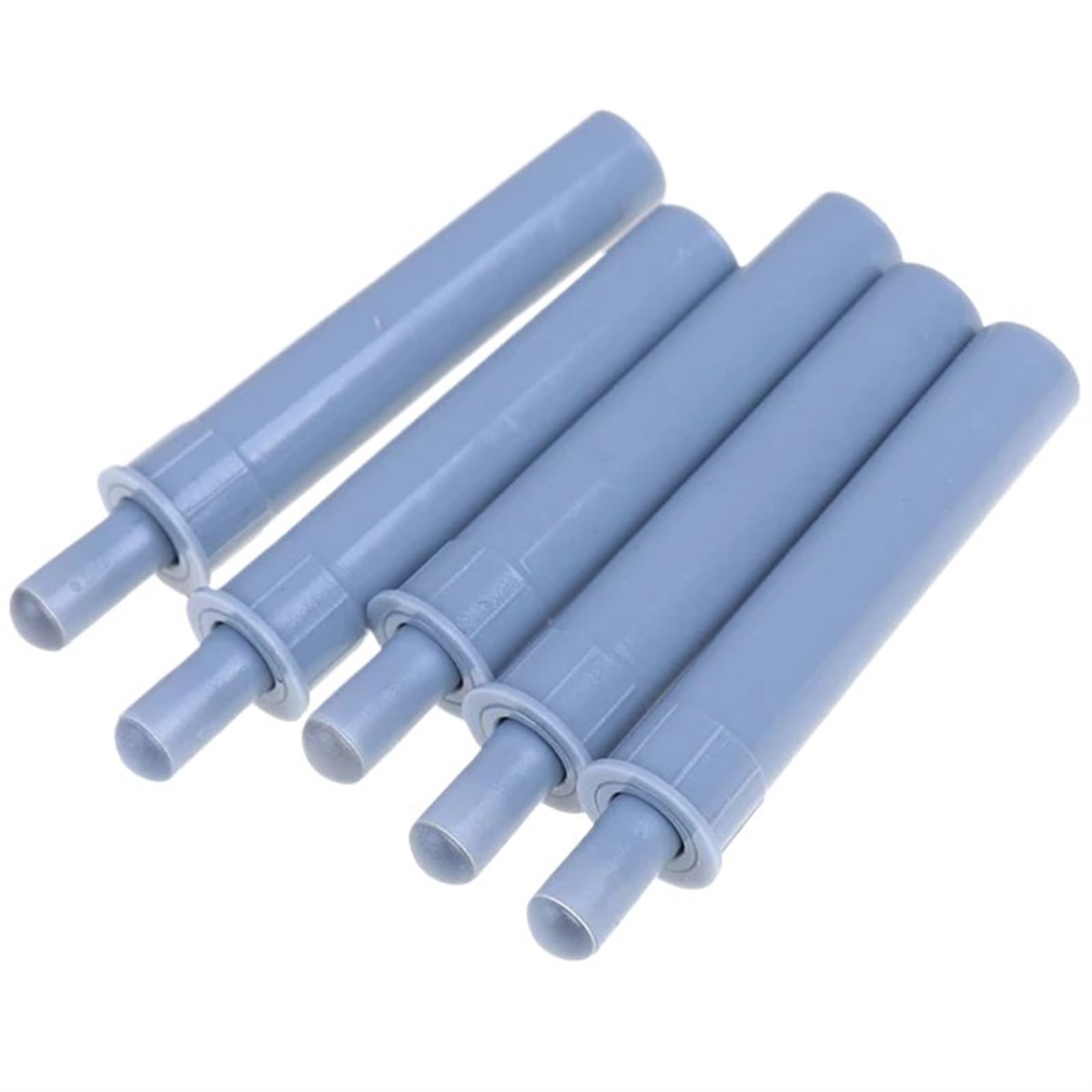 Kjbdqqh Gray Catches 5Pcs /White Push To Open System Damper Buffer For Cabinet Door Cupboard Catch With Magnet For Kitchen Furniture Hardware For Door(Gray)