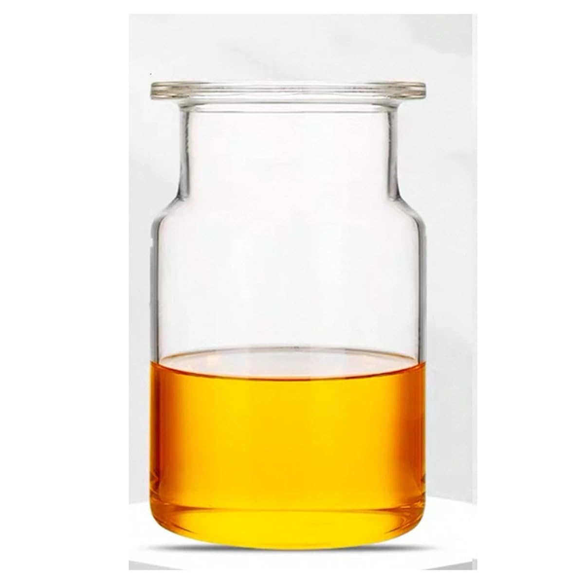 Narzędzia laboratoryjne i sprzęt 2000 ml Płaski/okrągły szklany balon otwarty reaktor z płaskim dnem i okrągłym dnem (2000 ml typ A)