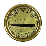 Nauticalia RMS Titanic Tribute Kompass, Messing