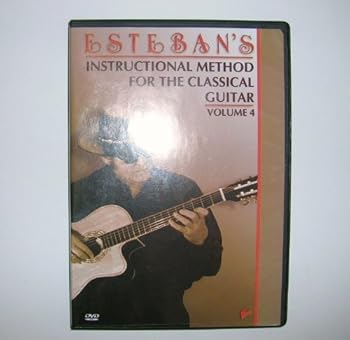 DVD Esteban's Instructional Method for the Classical Guitar Volume 4 Book