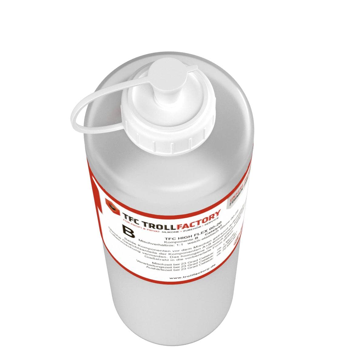 TFC HIGH Flex kauczuk silikonowy 00-20 1:1 - rozmiar: 1 kg (2 x 500 g)