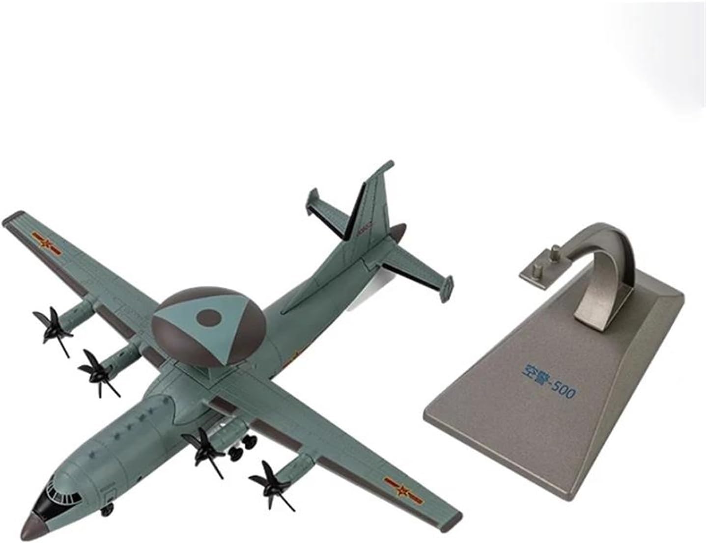 1:200 for Air Police 500 KJ-500 AWACS Alloy Souvenir Aircraft Model Birthday Display Scale Metal Airplane