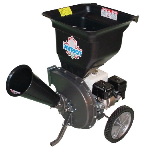 Patriot Products CSV-2540H 4 HP OHV Honda GX Gas-Powered Wood Chipper/Leaf Shredder