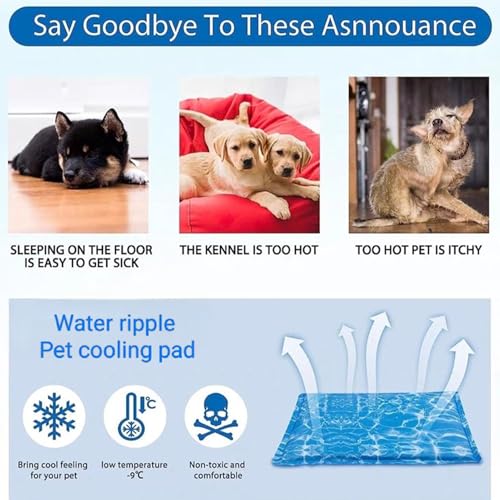 Almofada Refrescante Para Cães - Almofada De Resfriamento Portátil Para Cães - Sofás e Cadeiras Para