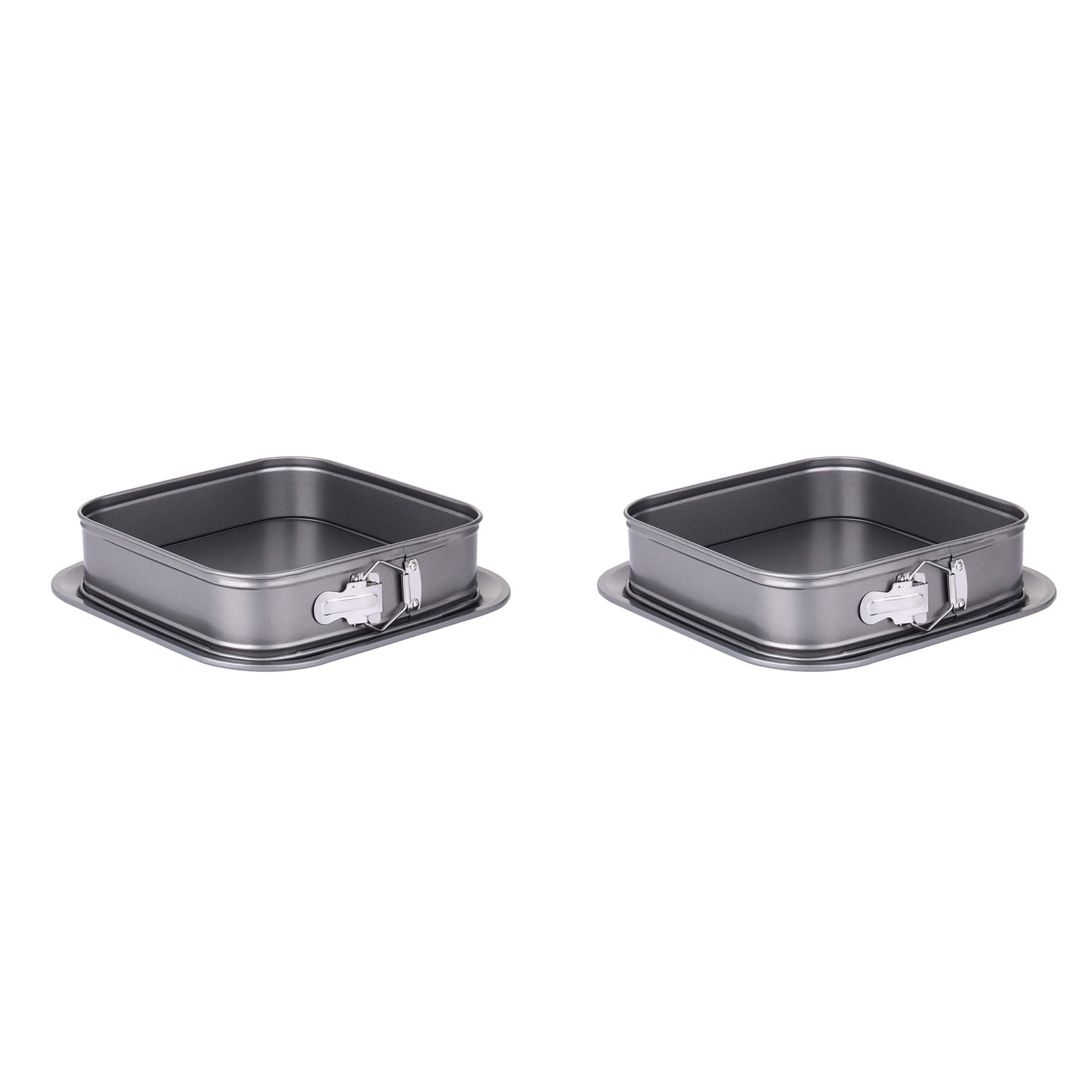 Hndhbfgrt 2X Springform Pan Square Cake Pan 9 Inch Cake Pan Cheesecake Pan with Removable Base Nonstick Cake Decorating Supplies