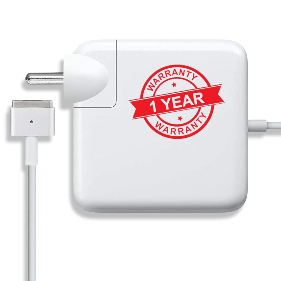 The Black Store T Shape Adapter Cable Compatible Adapter Charger for 60w MG2 (T Shape) MB Pro 11" 13" A1425, A1435, A1465, A1502