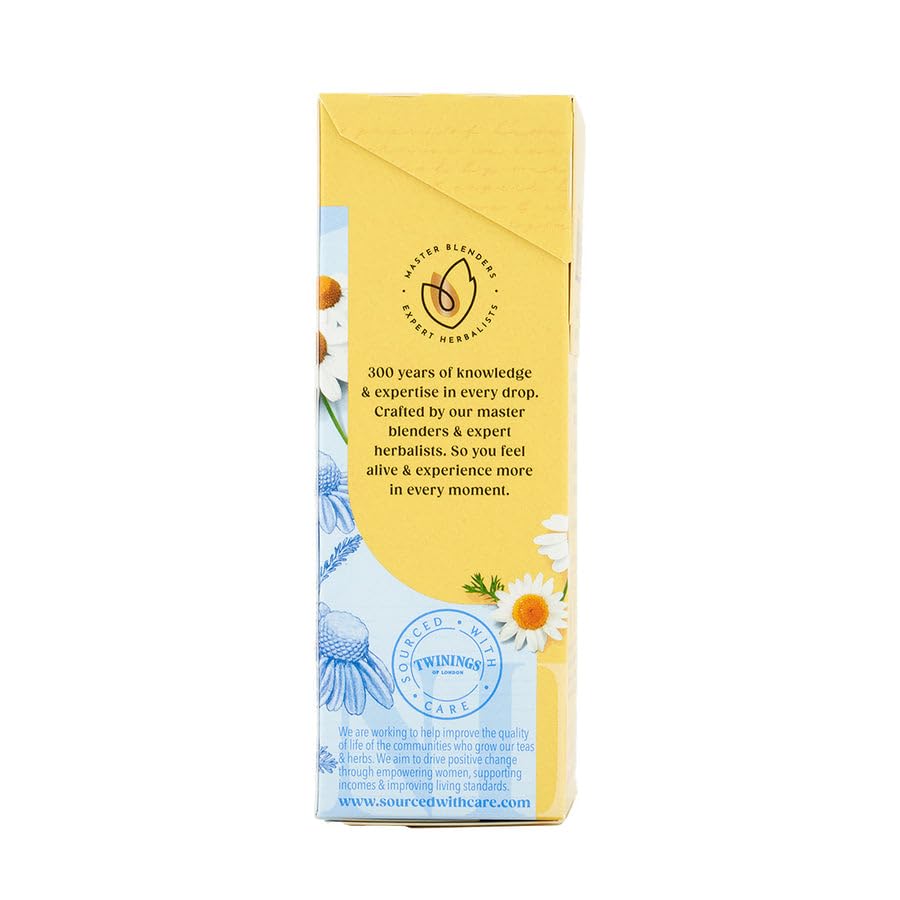 Twinings - Tisana alla camomilla pura, 20 bustine (8 confezioni, tot. 160 bustine), 240 g