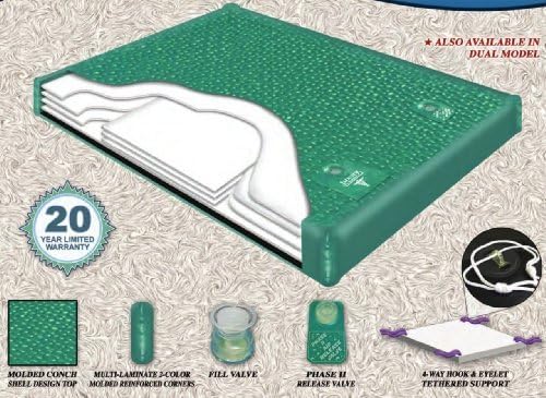 Fluid Chamber Series 1000 Mid Fill Softside Waterbed Chamber by Innomax Queen