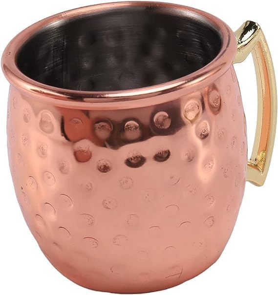 Ounce Stainless Steel Moscow Mule Mug Espresso Mini Mugs Copper Plated Mug Shot Mugs Set of 4