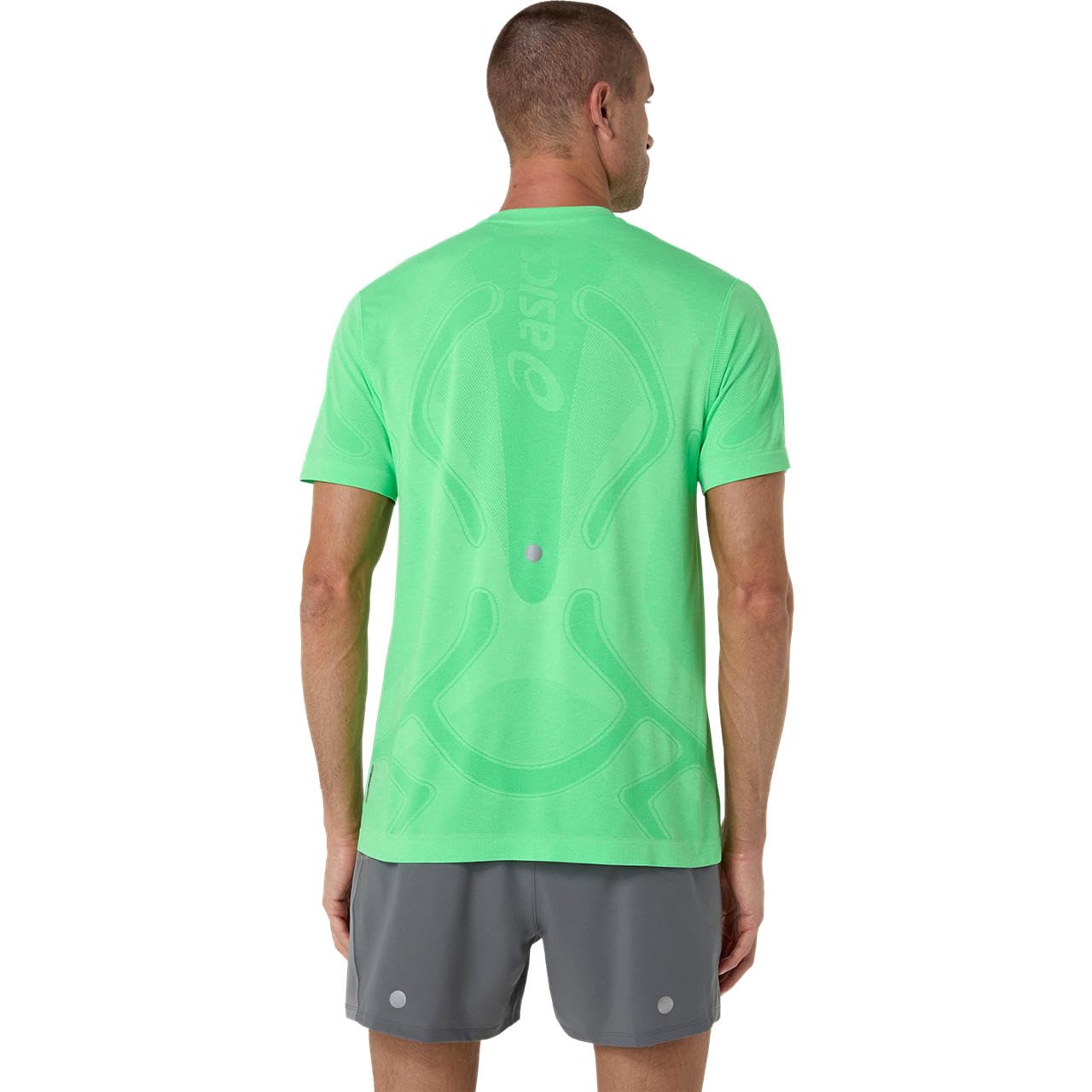 ASICS Road Seamless SS TOP VITAL Green/Illuminate Green - L