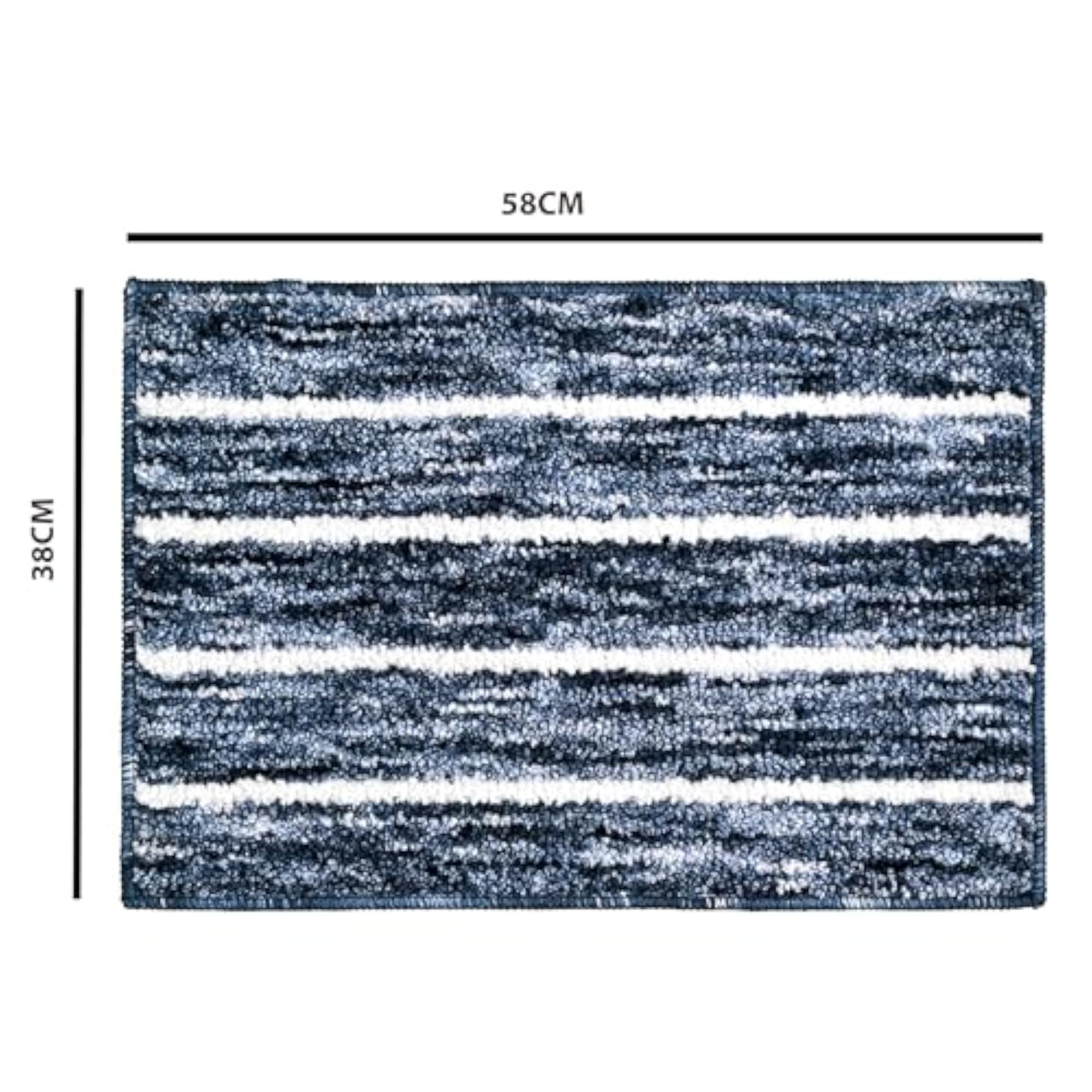 Premium Microfiber Soft Plush Bath Mat, Anti-Skid Quick Dry