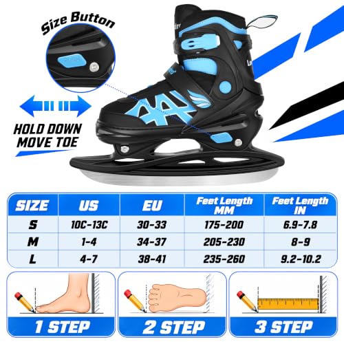 Lovydro Adjustable Youth Ice Skates