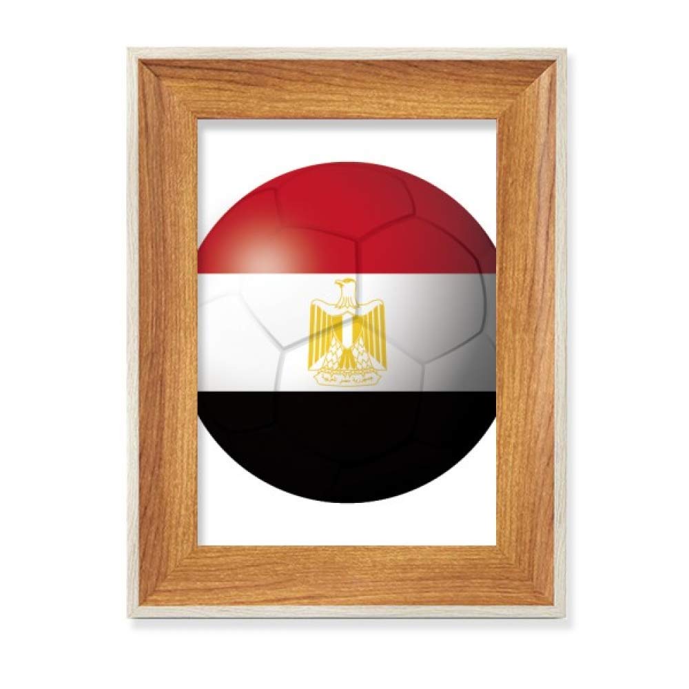 Cadre photo Egypte en bois tableau affichage deco football