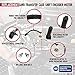 4WD Transfer Case Shift Encoder Motor - Compatible with Chevy, GMC & Cadillac Vehicles - Silverado, Tahoe, Avalanche, Suburban, Ram 1500, 2500, Sierra, Yukon XL - Replaces 19125571, 600910, 88962314
