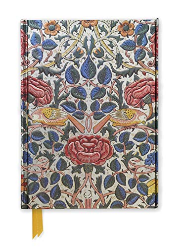 Rose by William Morris Foiled Journal