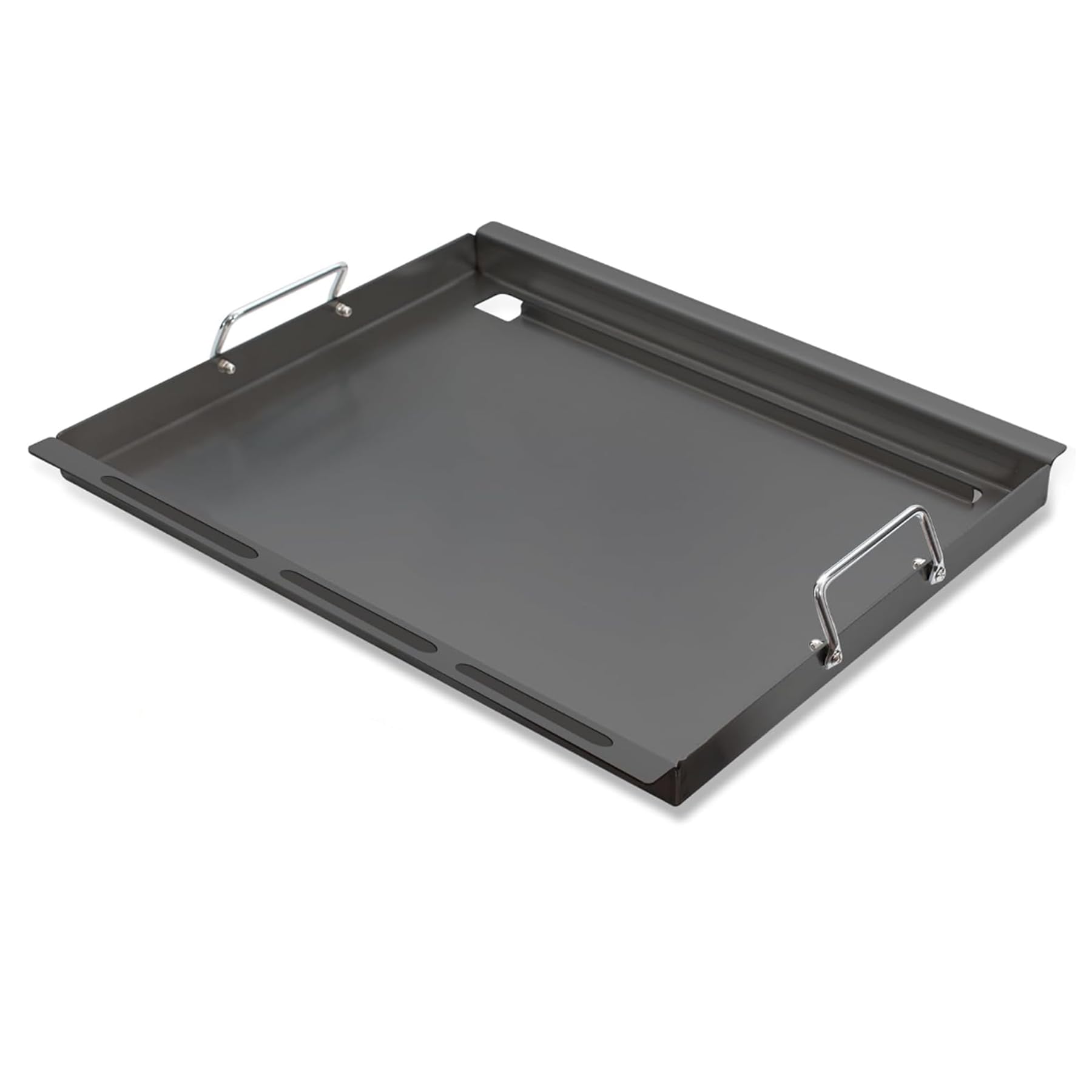 Spirit Full-Size Griddle 200 Series GS4 Gas Grills- Flat Top Grill Insert with Handles for Weber Spirit E/S-210,E/S-215,E/S-220,E/S-230,Spirit II E/S-210,E/S-220,Part NO.#7637,Nonstick Steel