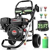 Imdot 4200PSI Pressure Washer, 4.0GPM Heavy Duty Power Washer with 5 Quick Connect Nozzles, 25ft Flexible Hose and 0.5Gal Soap Tank, 212cc 7.0 HP Engine, EPA/CARB/ETL Compliant, Black