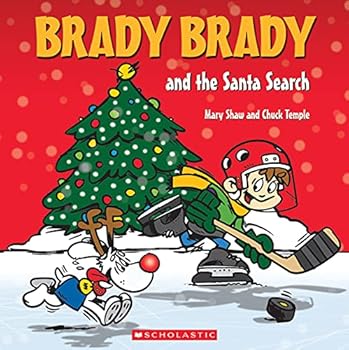Hardcover Brady Brady and the Santa Search Book