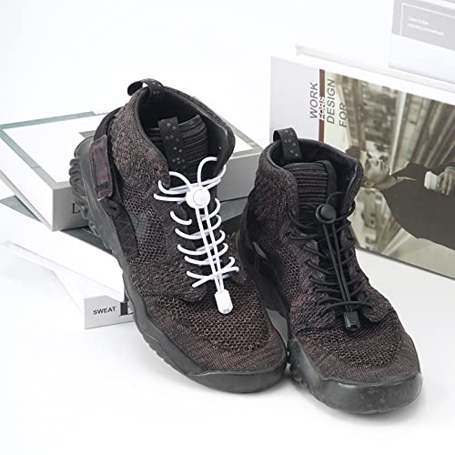 Yao Suo 5 Pairs No Tie Shoe Laces For Adults, Kids, Elastic Shoe Laces Tieless, One Size Fits All #TOP5