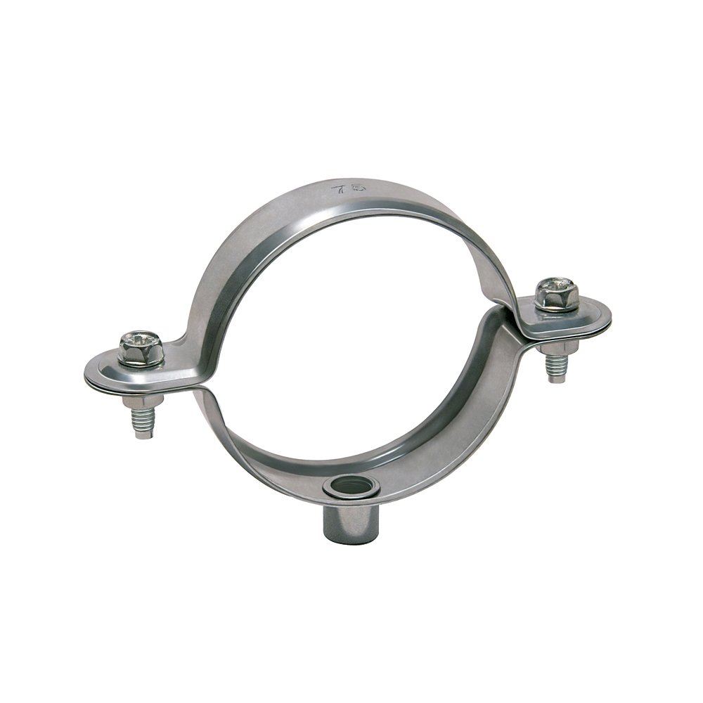apolo 9125d – Klemme Metall Abfluss M8 Typ D, Durchmesser 125 mm, verzinktem Stahl sendzimir, 50 Stück