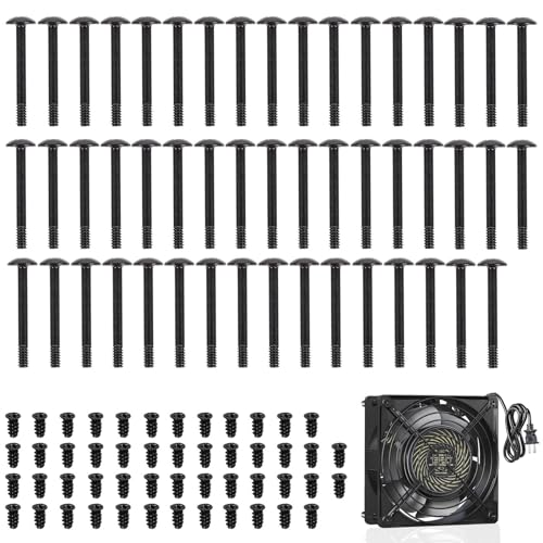 Vis de Ventilateur, 100 Pièces, Kit de Réparation pour Ordinateur Portable, Noir