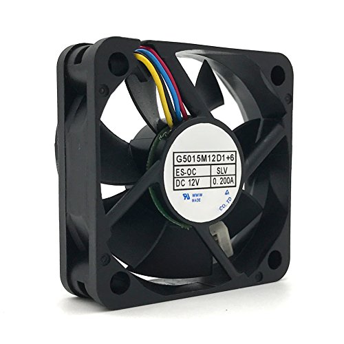 G5015M12D1+6 5Cm 4Line Temperature Control 0.2A 12V Car Audio Cooling Fan #TOP2