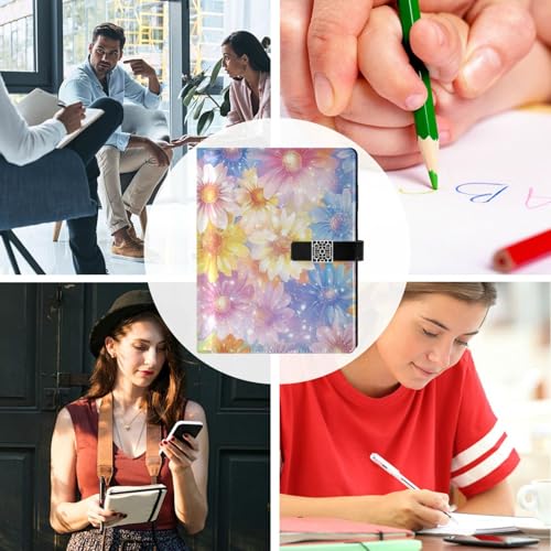 Carnet de notes ligné pour la fête des parents en cuir durable - 5