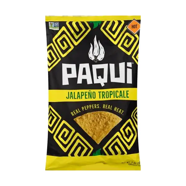 Paqui Jalapeno Tropicale Tortilla Chips, Gluten Free Chips, Non-GMO Chips, Flavored Tortilla Chips, 7 oz Grocery Sized Bag 4