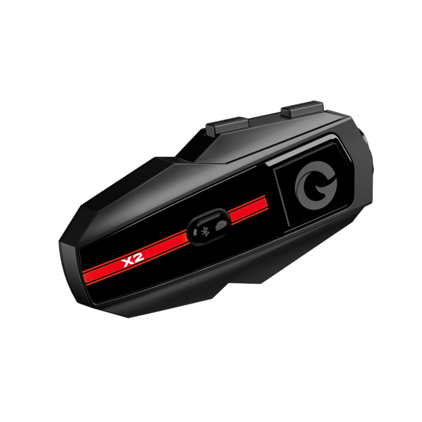 X2 Intercom Moto pour Casque, Multitâche Audio, Partage Musique