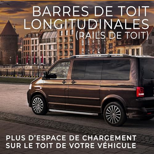 Barres de toit longitudinales VW Transporter T5 L2 LONG - 3