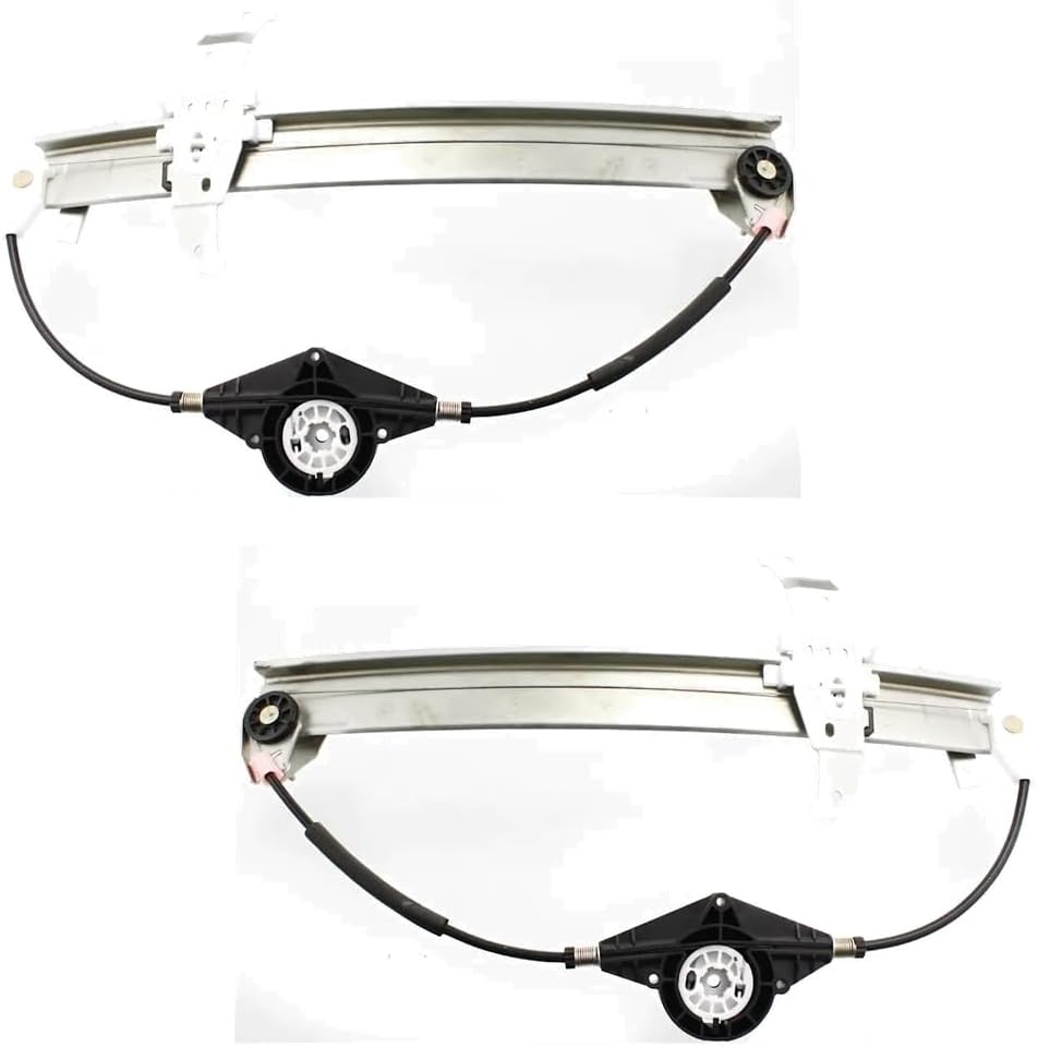 New Front Left And Front Right Window Regulator Compatible With Lincoln Town Car Cartier 8 Cyl 4.6L Town Car Base 8 Cyl 4.6L 1994-1997 By Fo1350108 Fo1351108 F3vy5423209a