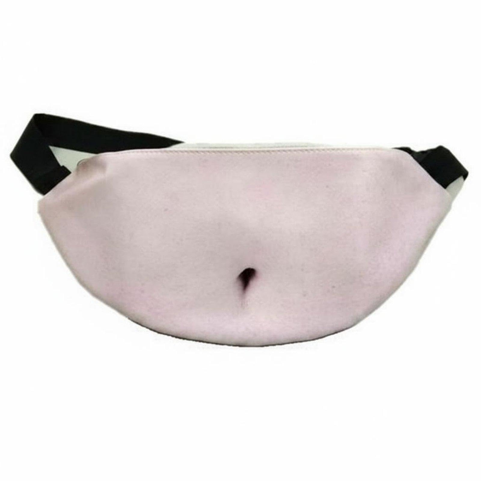 Dad BOD Fanny Pack Funny Joke Gift Beer Belly Fanny Pack Realistic Skin Print Dad BOD Waist Pouch for Party, Festival, Outdoor Hairless-image-32