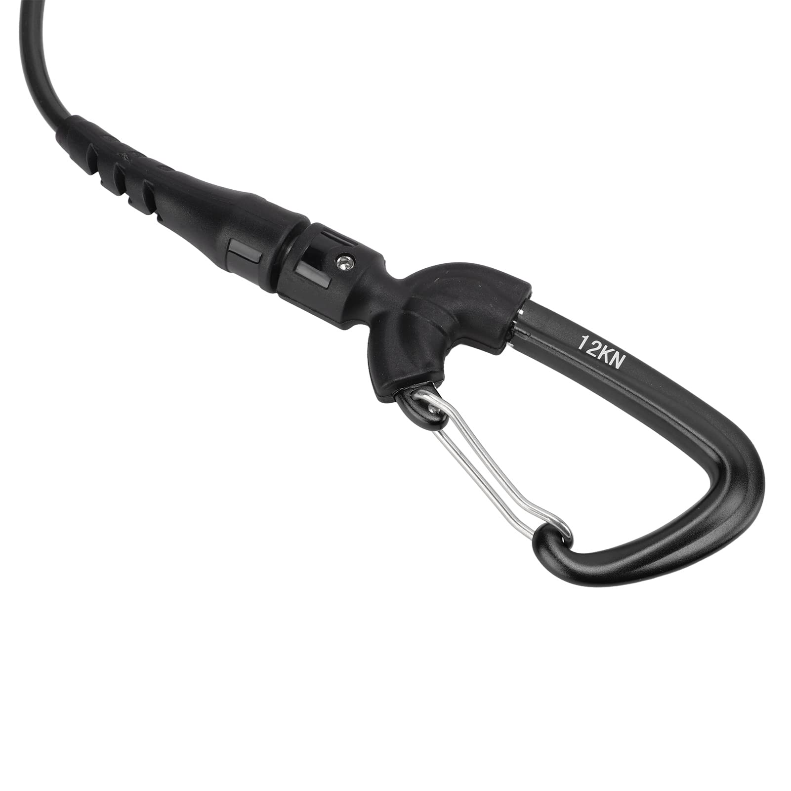 CHICIRIS Laisse de Lanière D'apnée, Corde de sécurité de Plongée avec Mousqueton de Bracelet pour Les Sports sous-Marins