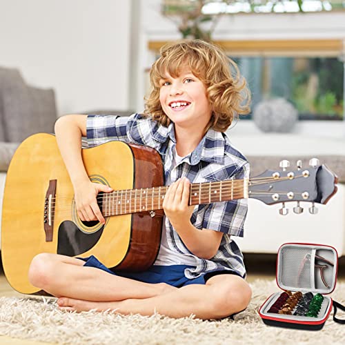 Gujugm Étui de rangement pour médiators de guitare avec 15 médiators et 15 médiators - Les Beatles, Paul McCartney, John Lennon, RIngo Starr, George Harrison Gujugm Étui de rangement pour médiators de guitare avec 15 médiators et 15 médiators – Image 3
