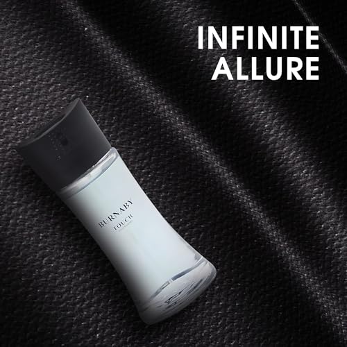 Image of AFLUXE 2PCS Valentine Milano /Burnaby Touch Eau De Toilette for Men-Fresh,Romantic Scent Perfume for Men 3.4 Fl Oz Each Mens Cologne For All Skin Daily Used