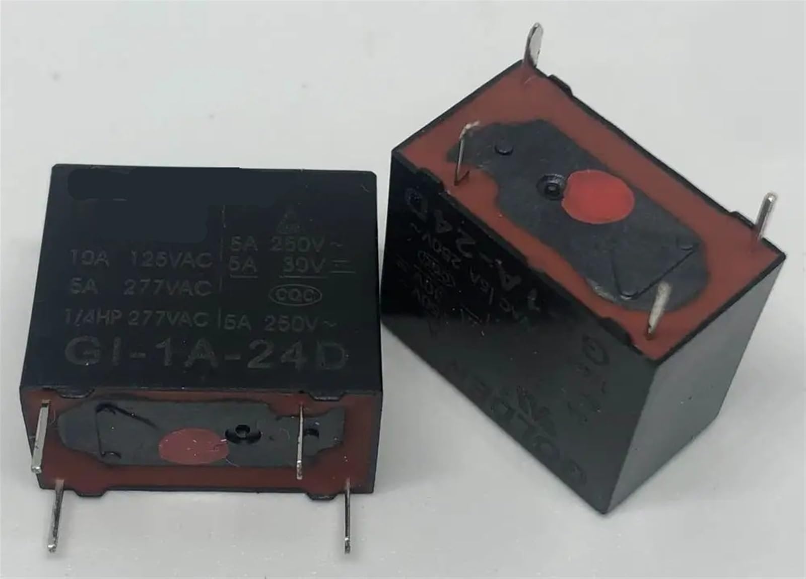 Relé de 24V GI-1A-24D de 4 pines y 5A para control de circuitos de automoción 3