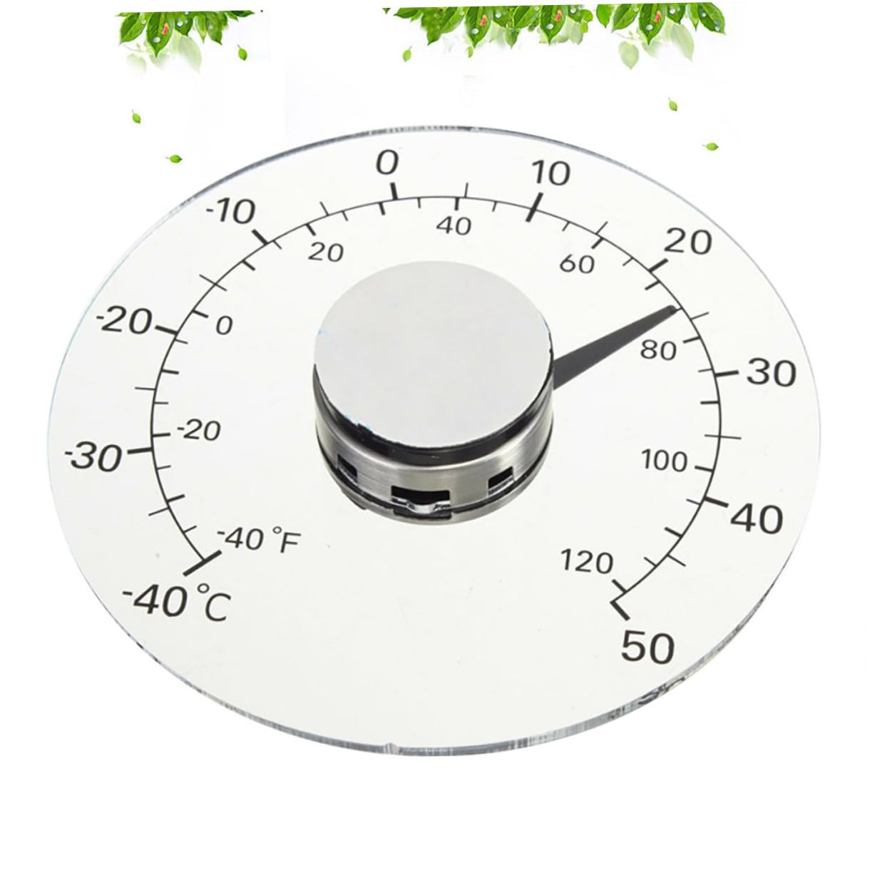 Happyyami 3st Zeigertemperaturanzeige Celsius Barometer Für Zu Hause Außentemperaturanzeige Temperaturmessgerät Aufkleber Temperaturanzeige Wetterstock Thermometer Wählen Batterie