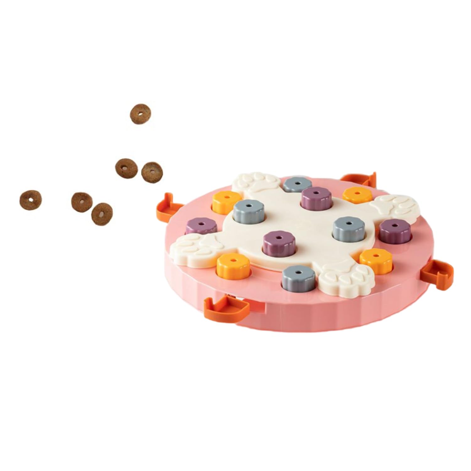 Interactive Pet Treat Dispenser, Slow Feeder, Brain Game, Puzzle, Improve IQ, Digestion, Reflexes, Train Body & Mind, Cats