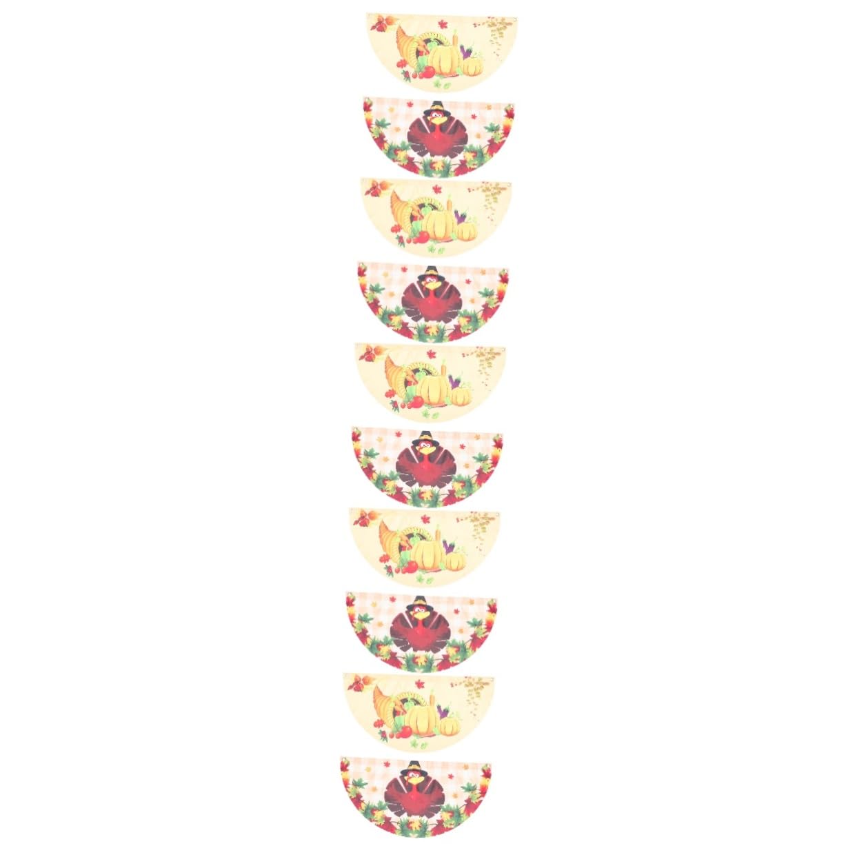 Supvox 5 Sätze Thanksgiving-fan-banner Gartenflagge Outdoor-gartenfahne Happy Thanksgiving-banner Fahnen Im Freien Gartenfahne Ernten Herbstflagge Flaggen Colorful Polyester 2 Stück * 5