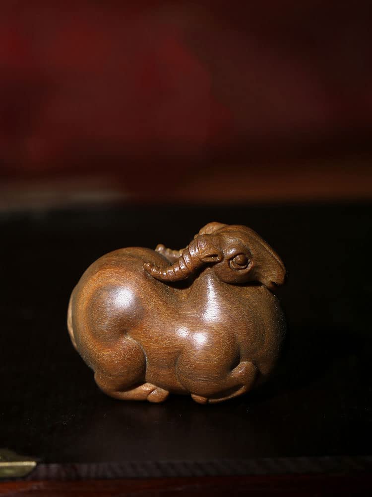 ひつじ ヒツジ 羊 置物 オブジェ 彫刻品 風水 未年 干支 十二支