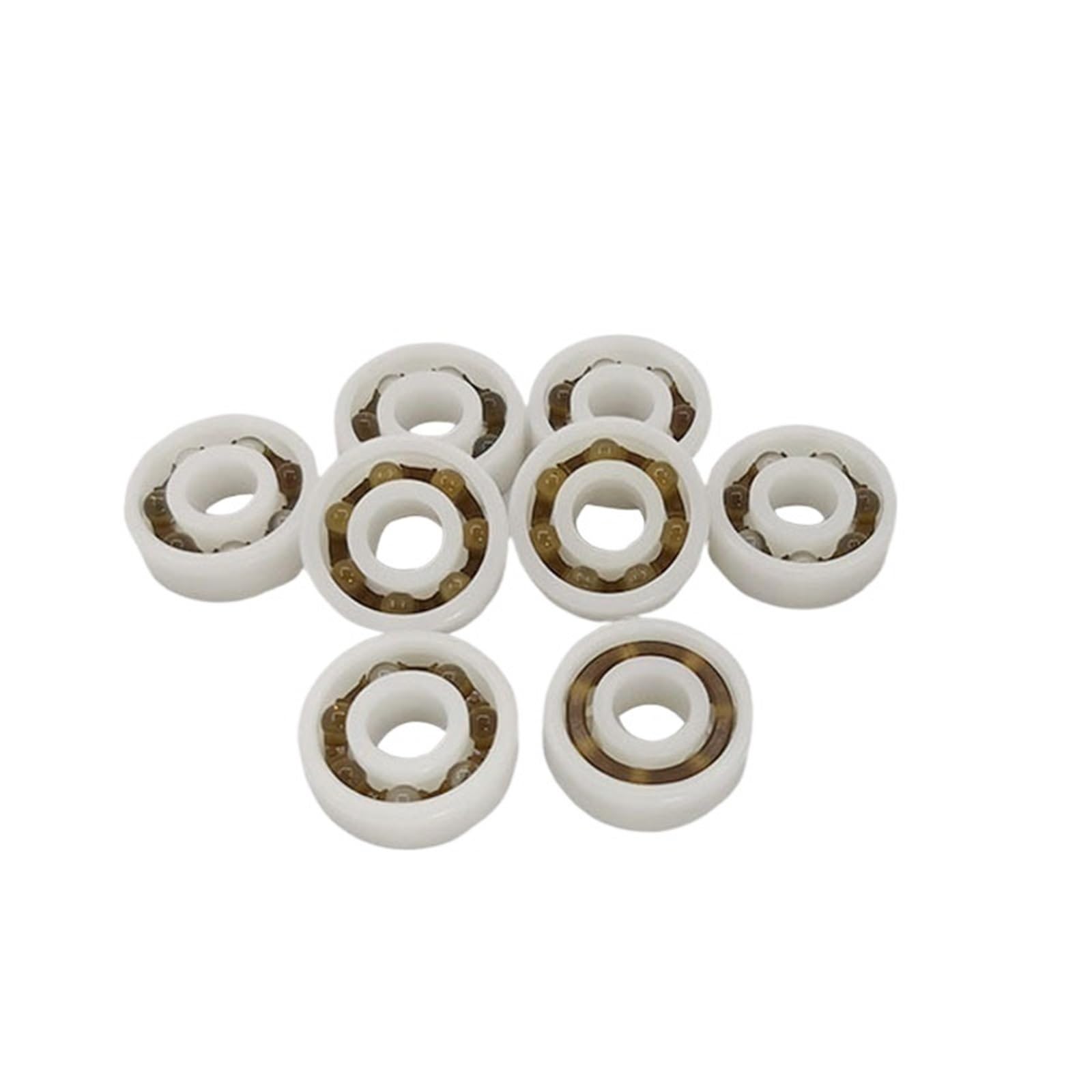 Roulement à billes 608 en plastique technique 8x22x7mm pour jouets - 5