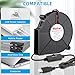 Wathai 75mm x 15mm USB Cooling Fan 5V DC Brushless Turbo Small Computer Case Blower Fan for Cooling Electronics, Hard Hat, Helmet, and DIY Projects