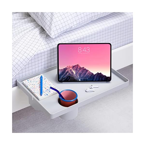 Bedshelfie Bedside Shelf for Bunk Bed & Top Bunk, College Dorm Room