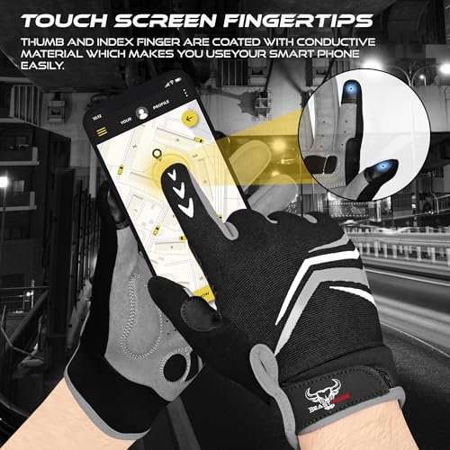 BEAST RAGE Full Finger Cycling Gloves